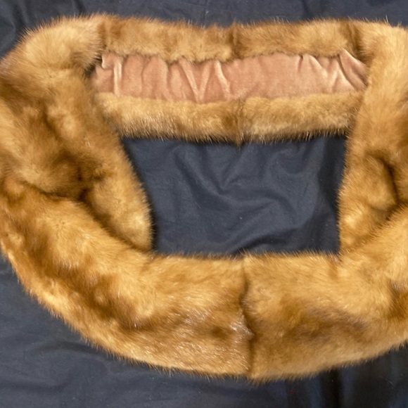 Rare Vintage Double Russisn SABLE Mink Fur Stole Wrap or Collar Scarf Scarve - Picture 8 of 12